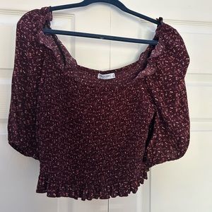 Cropped blouse